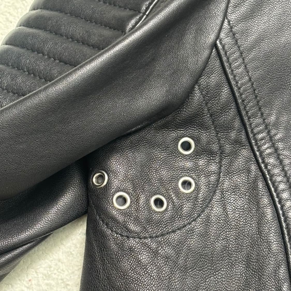 라이더 자켓 블랙 100 상품이미지4