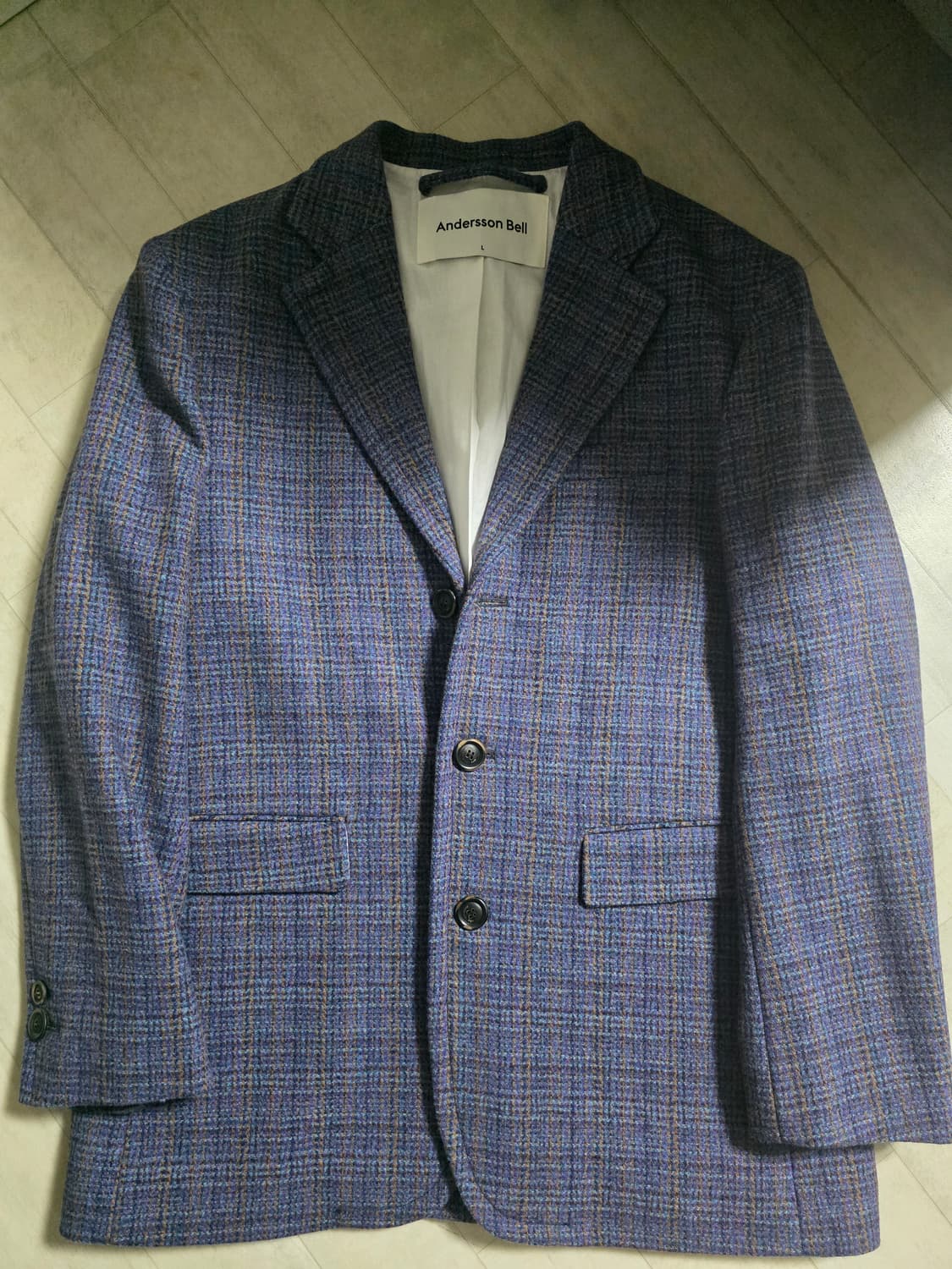 앤더슨벨 알란 뉴 대디 자켓 퍼플 L 상품이미지2