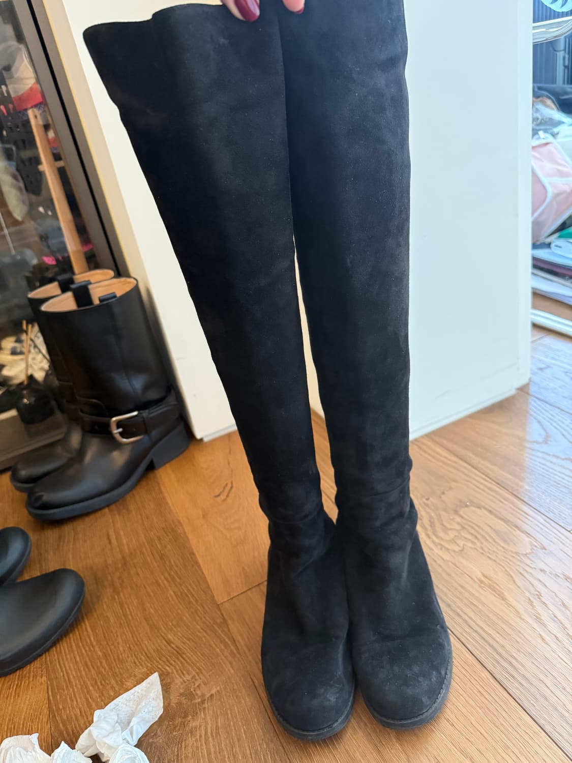 스튜어트와이츠먼 롱부츠 사이즈7 상품이미지2