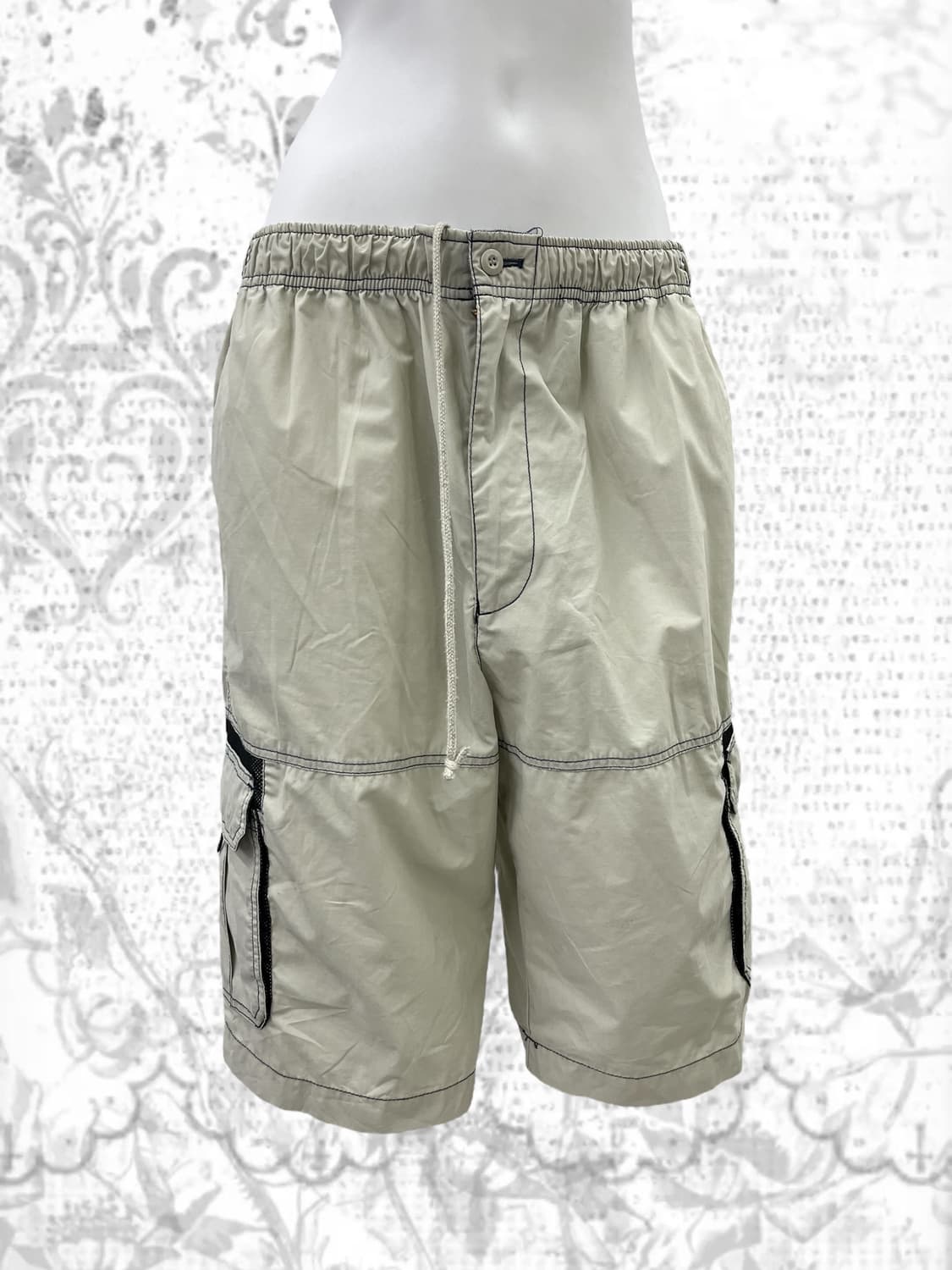 'converse' cargo cropped pants 상품이미지4