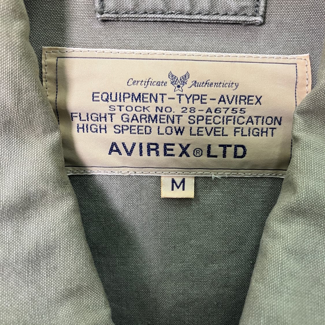 아비렉스 카키 M-51 필드 자켓 M 상품이미지3