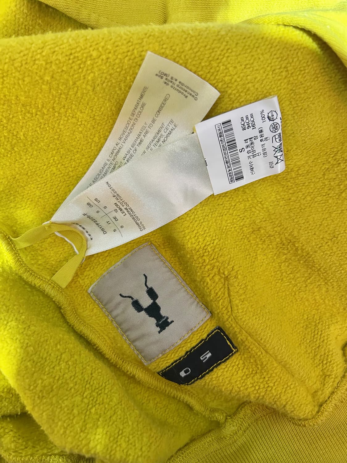 Rick Owens hooded zip up 릭오웬스 비대칭 후드집업 상품이미지5