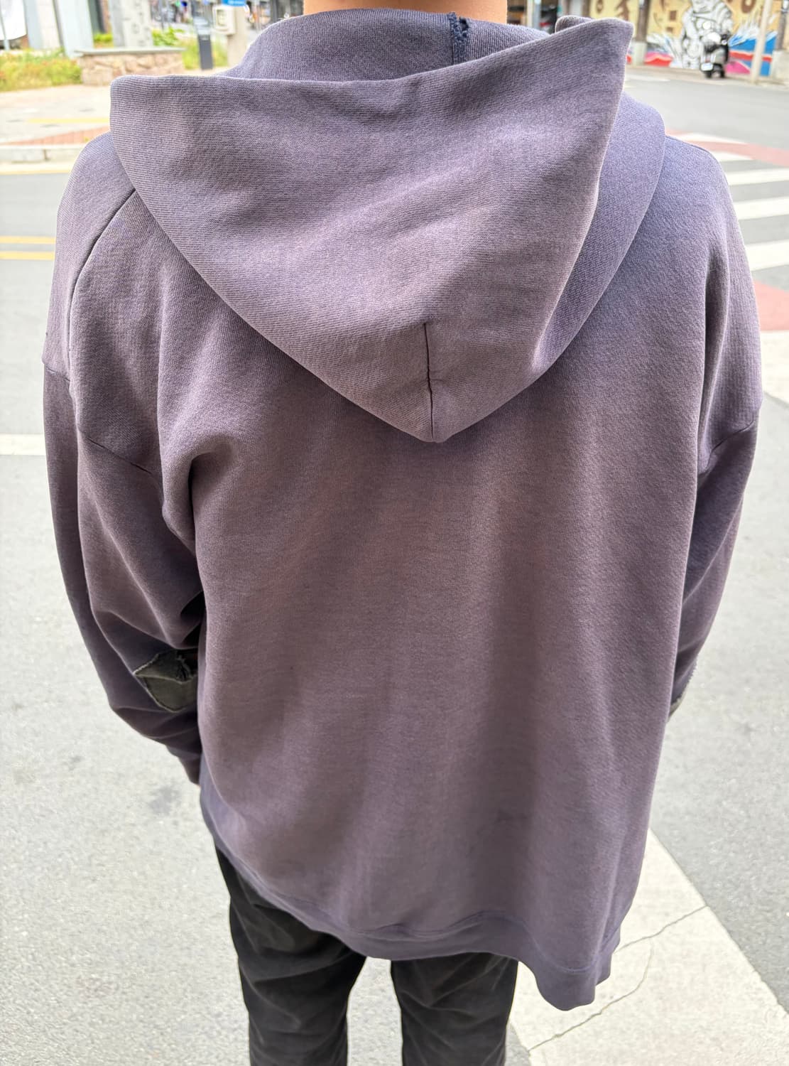 90s distressed 후드집업 상품이미지2