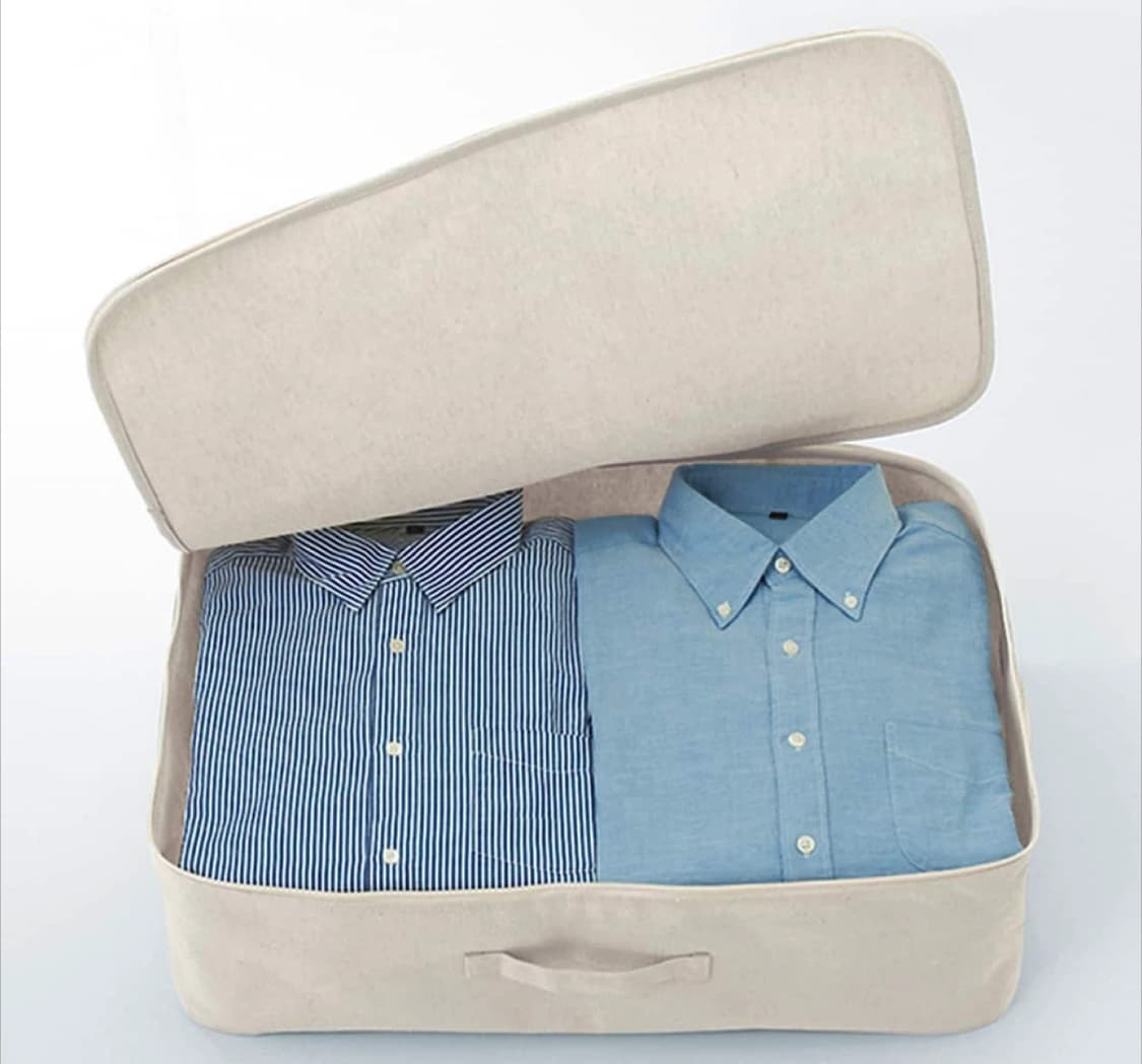 [새상품] 무인양품 소프트 박스 의류케이스 L 상품이미지1