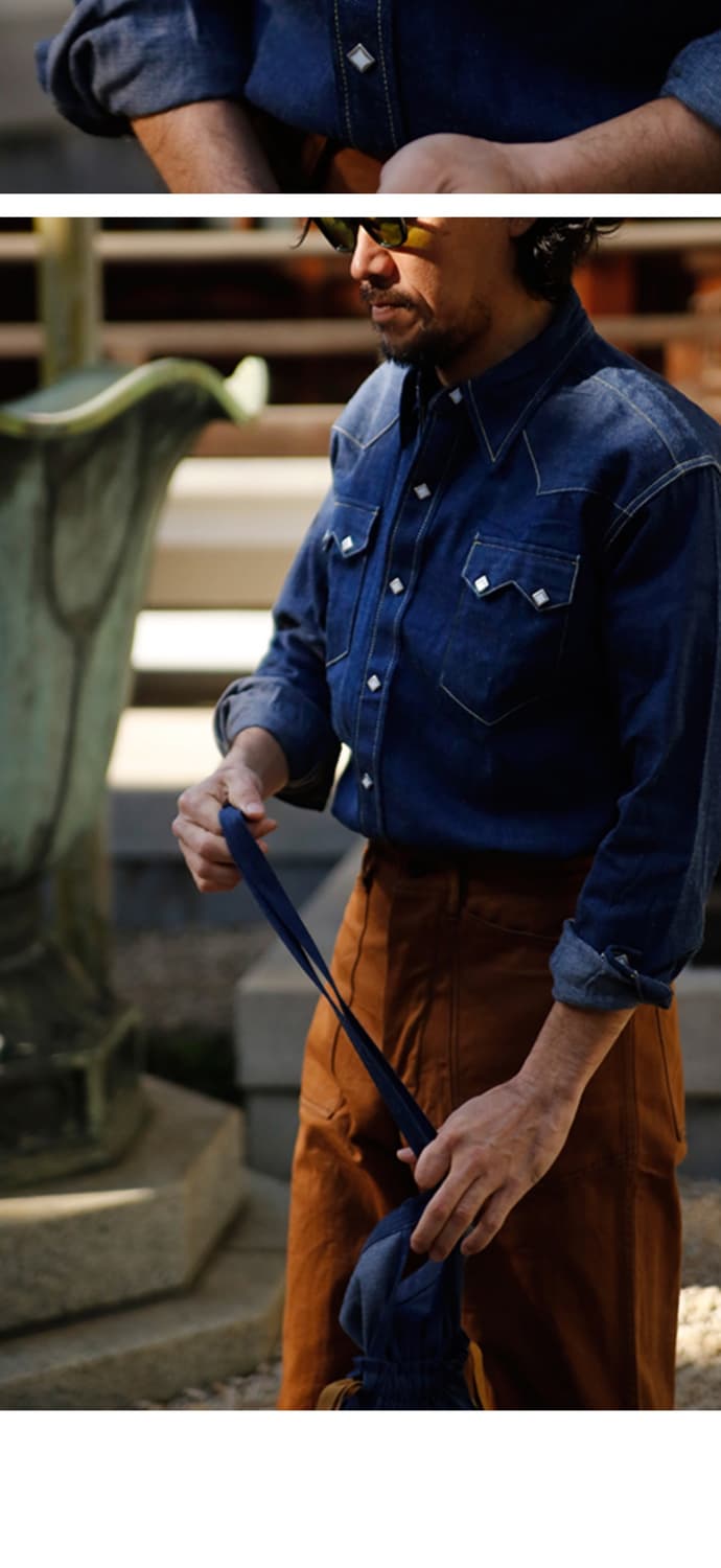 리얼맥코이(조맥코이)DENIM WESTERN SHIRT 상품이미지1