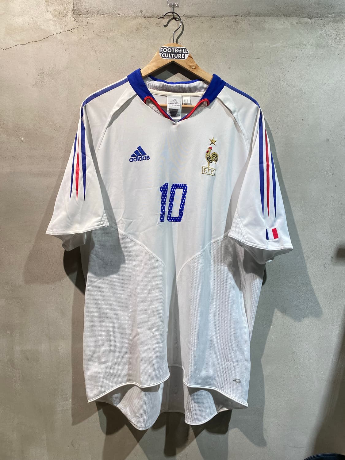 02-04 프랑스 국가대표 지단 어웨이 유니폼 상품이미지1