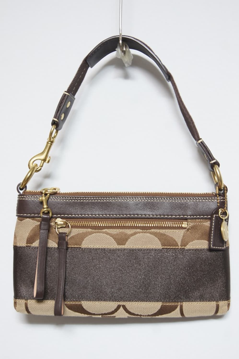 코치 시그니처 패턴 미니멀 숄더백 상품이미지1