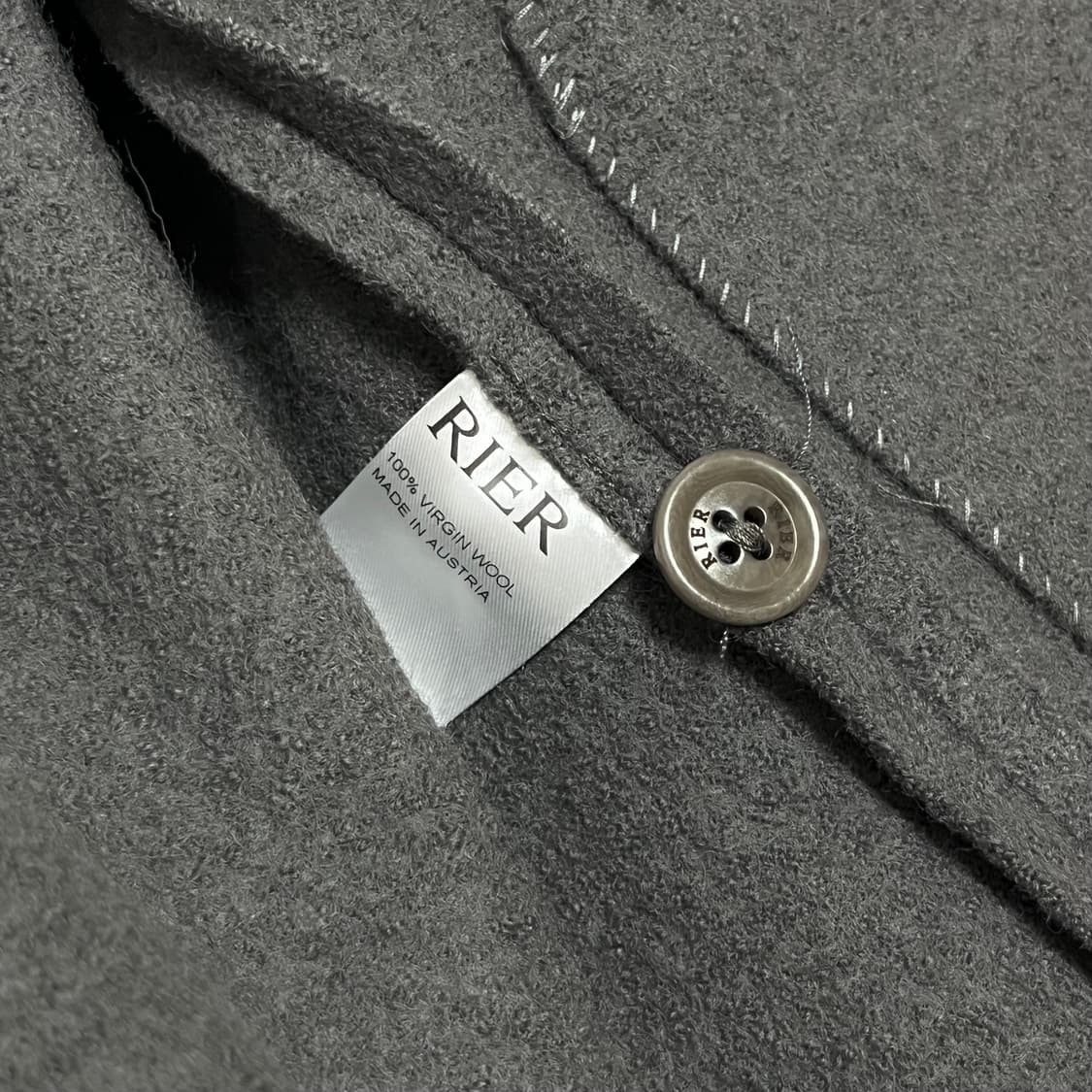 [S,M,L]리에르 25ss 워커 자켓/그레이 상품이미지6