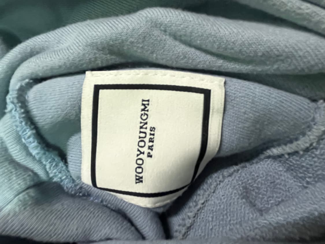 우영미 스카이블루 후드티 L 상품이미지1