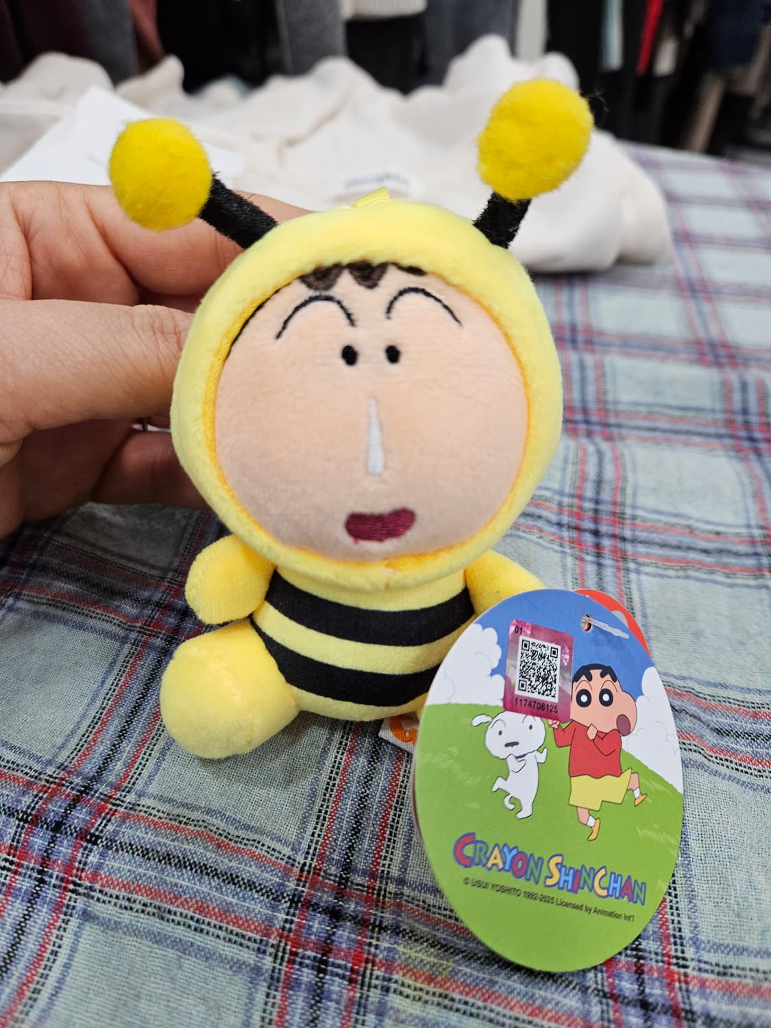 짱구는 못말려 맹구 꿀벌 인형 키링  상품이미지2