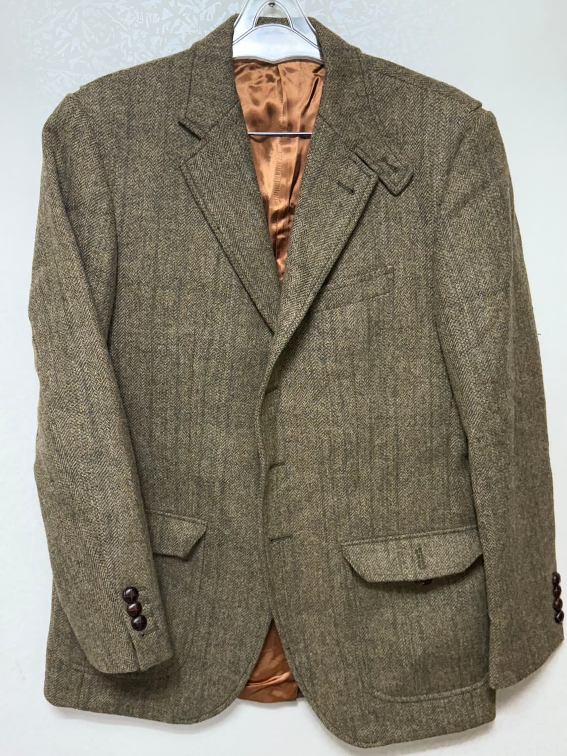 Charles tyrwhitt 헤링본 트위드 헌팅자켓 40 상품이미지1