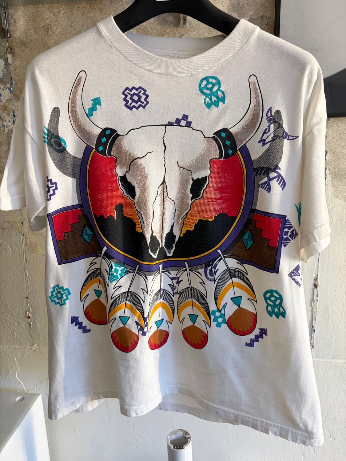 90s 네이티브 나바호 티셔츠 상품이미지1