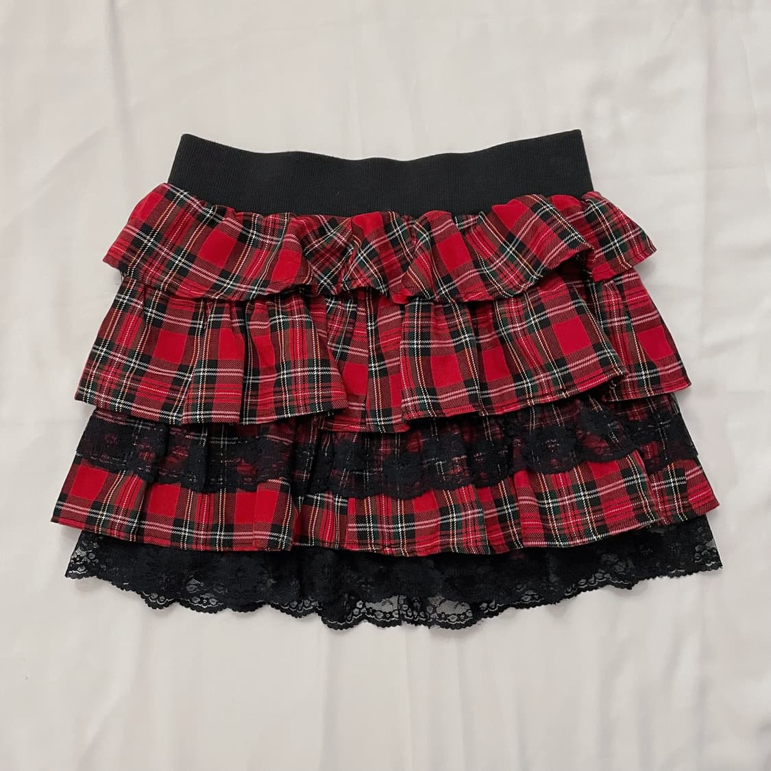 빈티지 펑크 고스 갸루 미니 스커트  상품이미지1