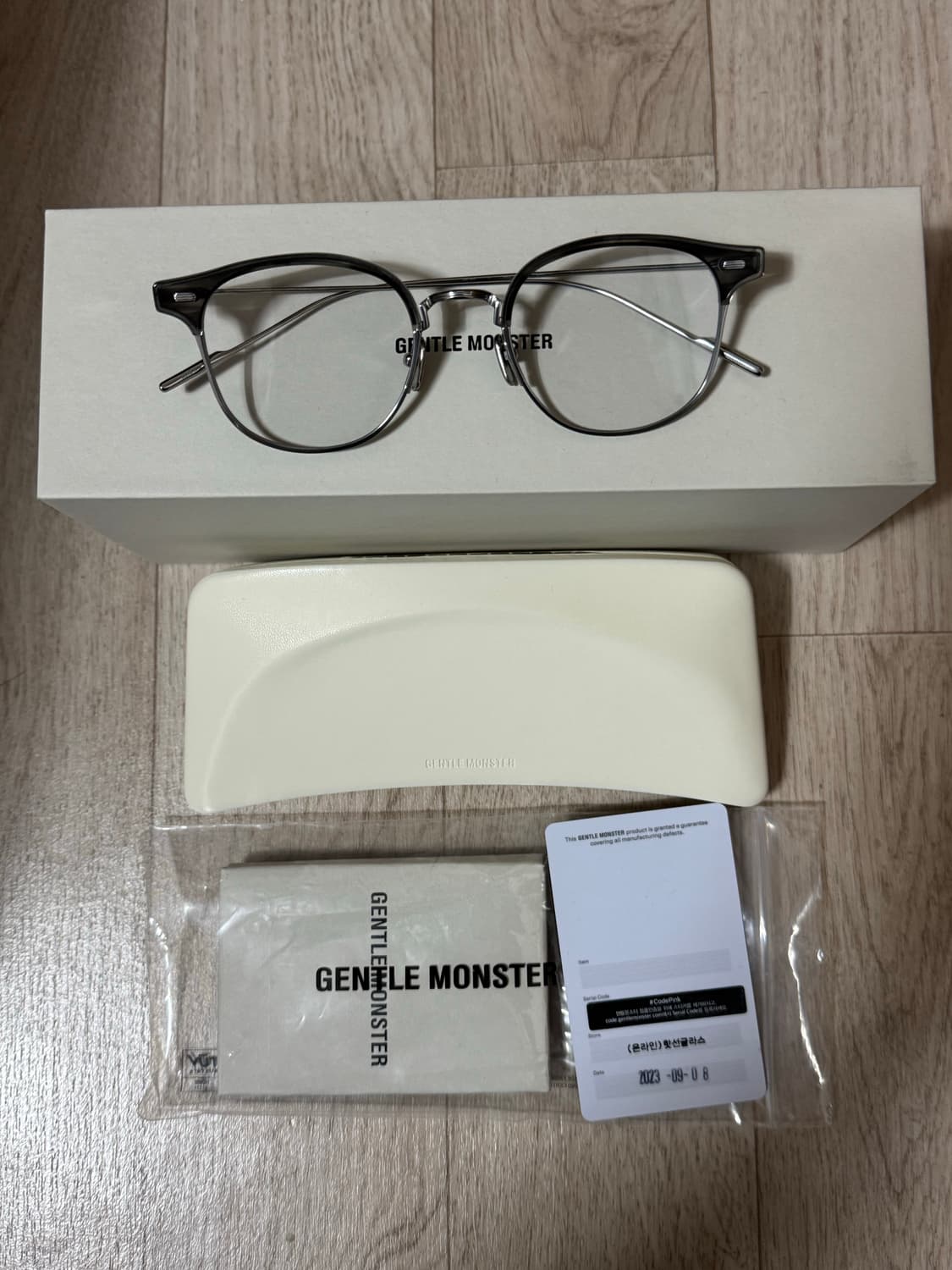 젠틀몬스터 알리오X GD1 그레이 풀박스 상품이미지3