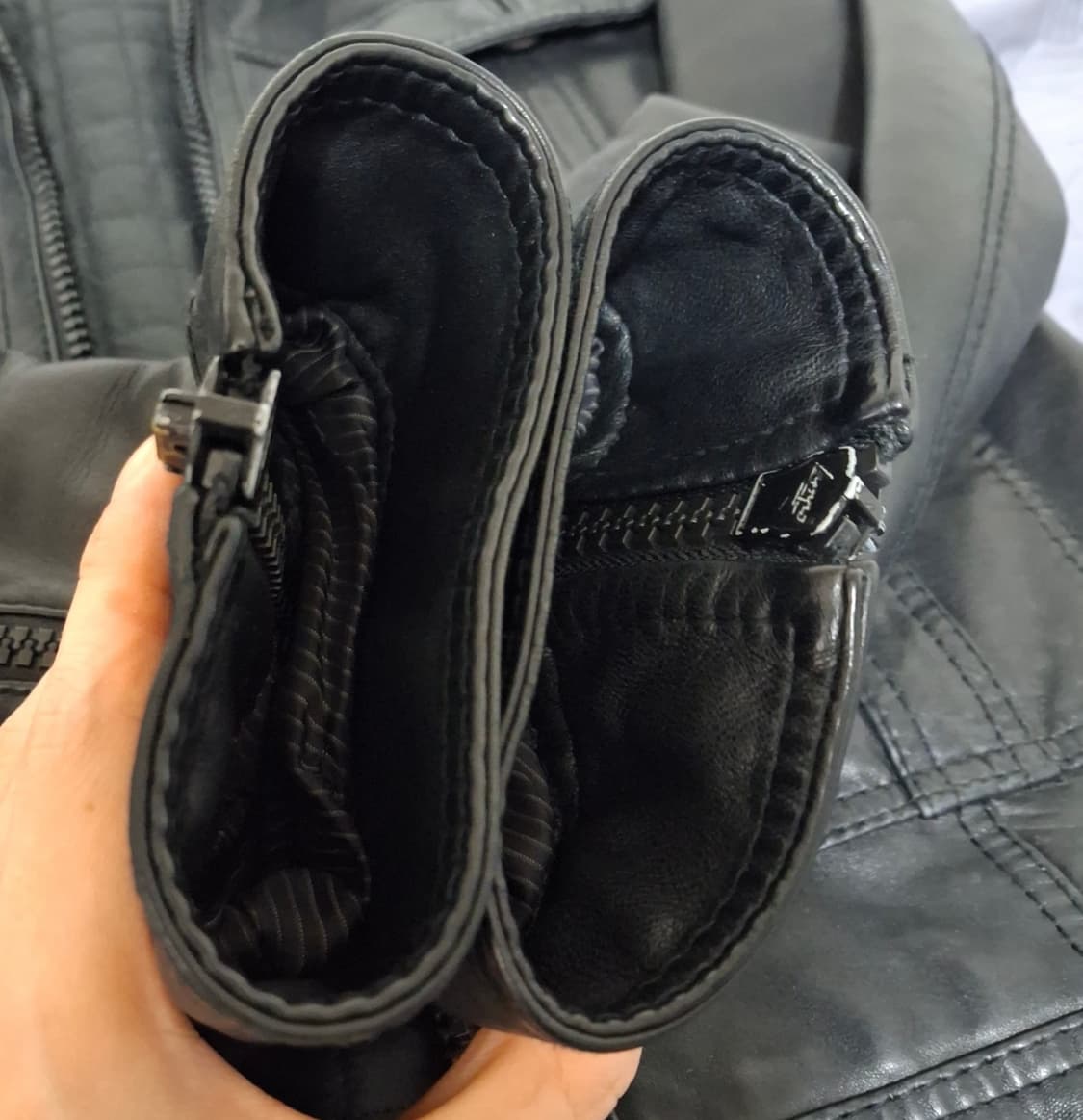 [50, 실착용] 디올 옴므 07aw 레더 자켓 상품이미지5