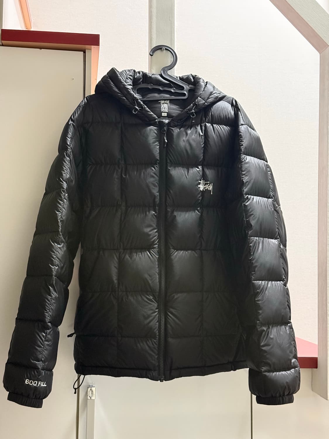 스투시 미드웨이트 후드 후디드 푸퍼 L 상품이미지1