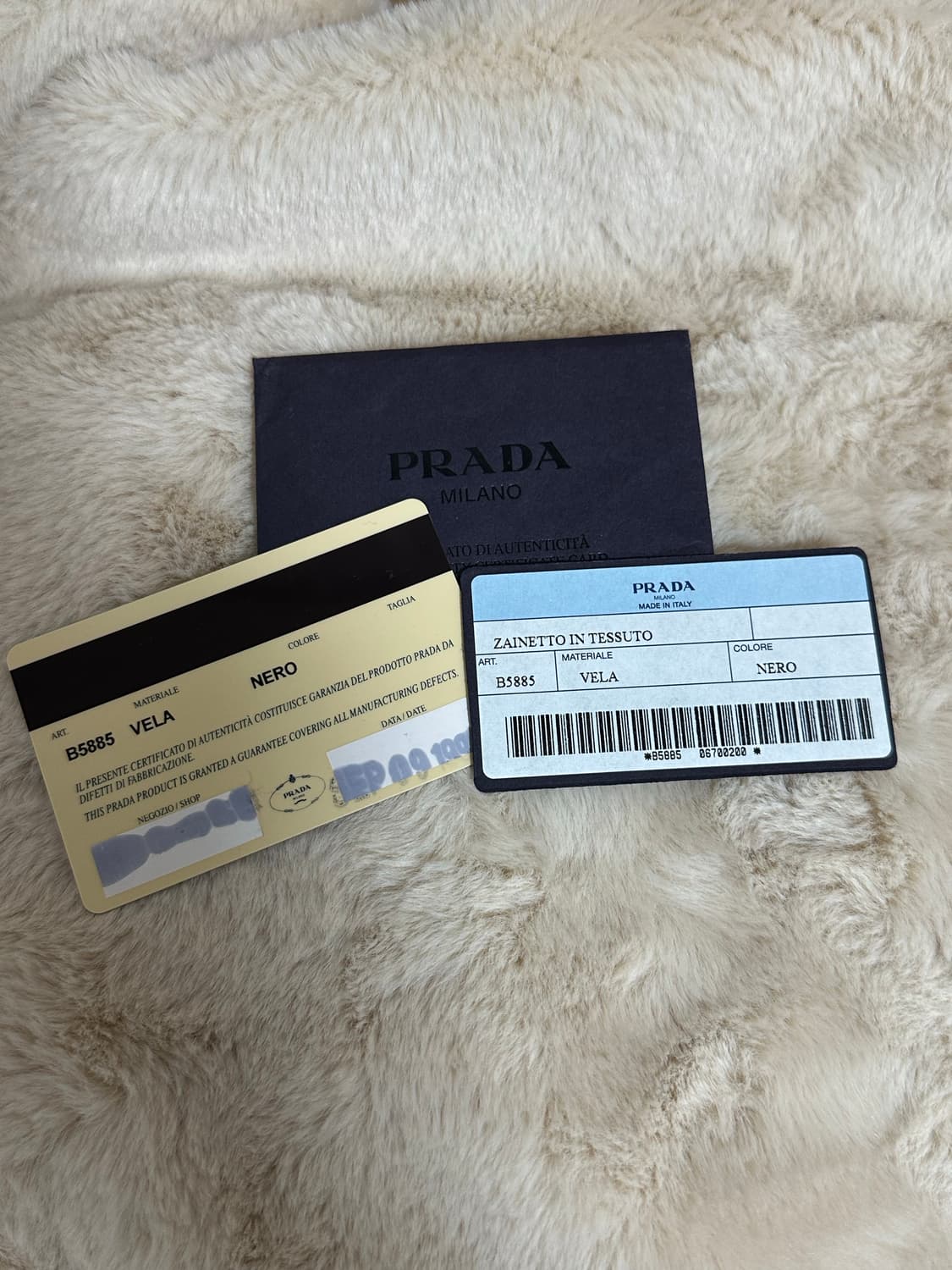 [정품] 프라다 포코노 나일론 백팩 (B5885 / 블랙) 상품이미지10