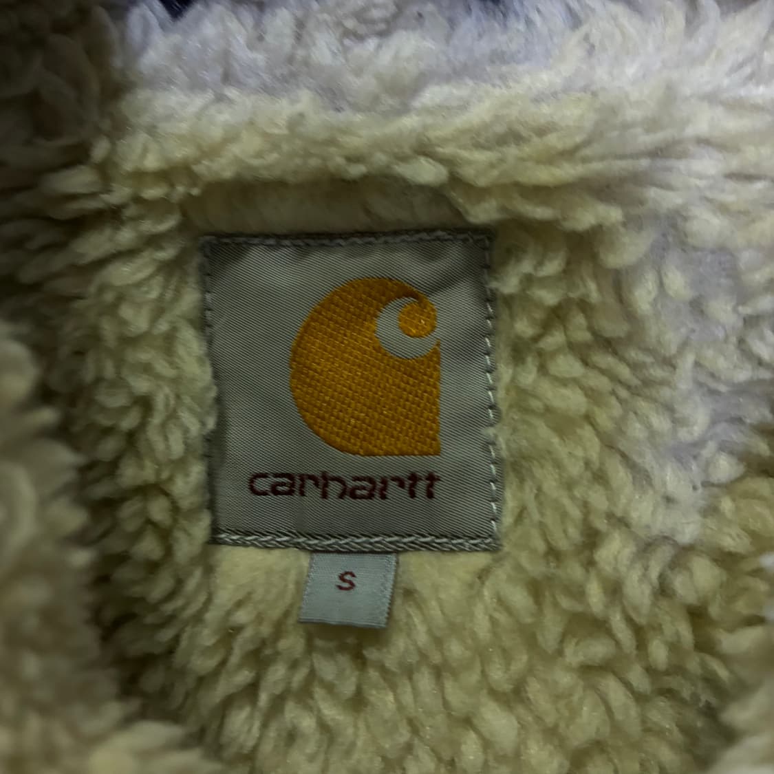 칼하트 데님 코듀로이 칼라 자켓 m 상품이미지3