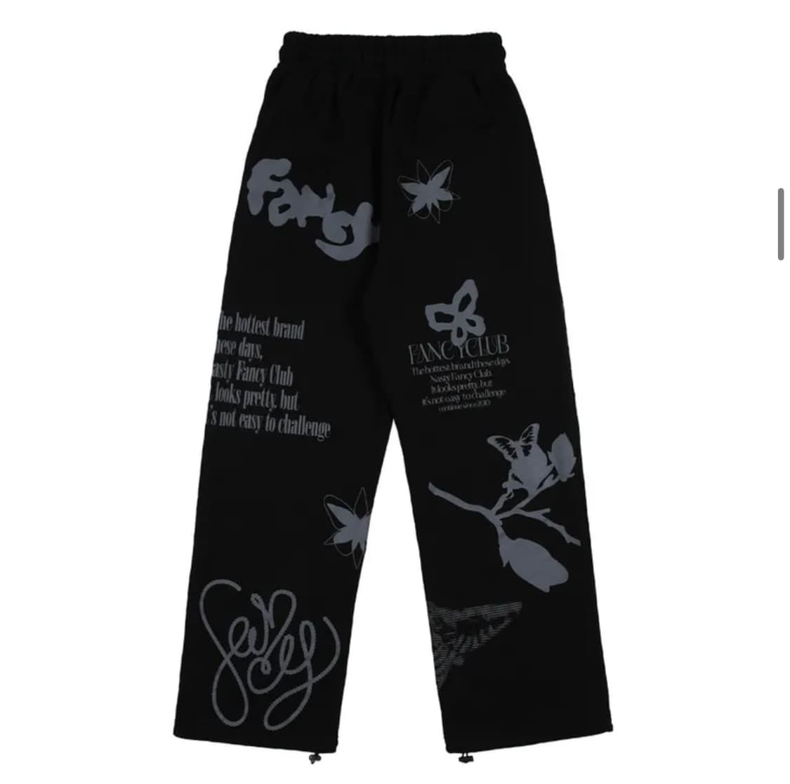 익세시브 조거 팬츠 (BLACK) / 팬시클럽 상품이미지2