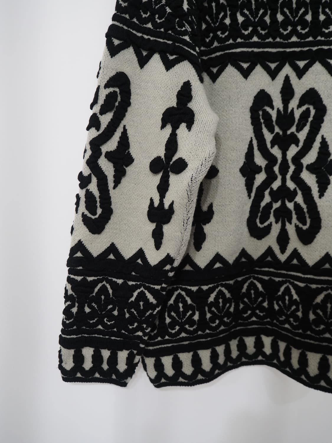 CREATEUR embroidery knit  상품이미지5