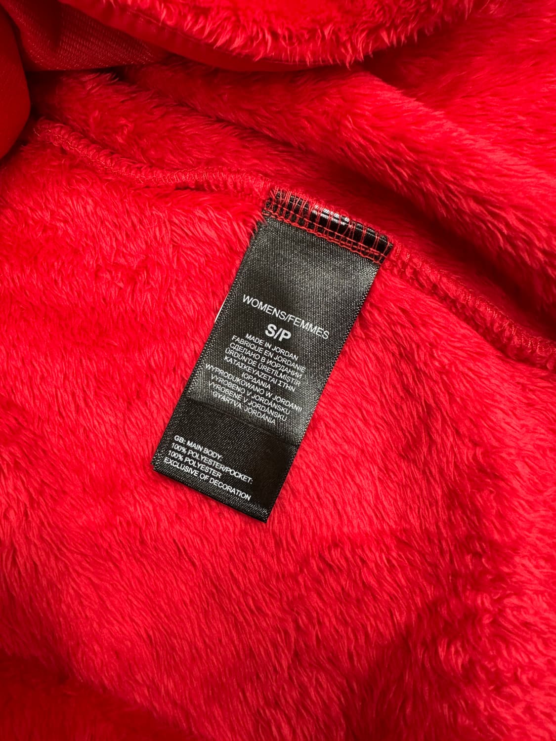 노스페이스 퍼 후리스 레드 상품이미지5