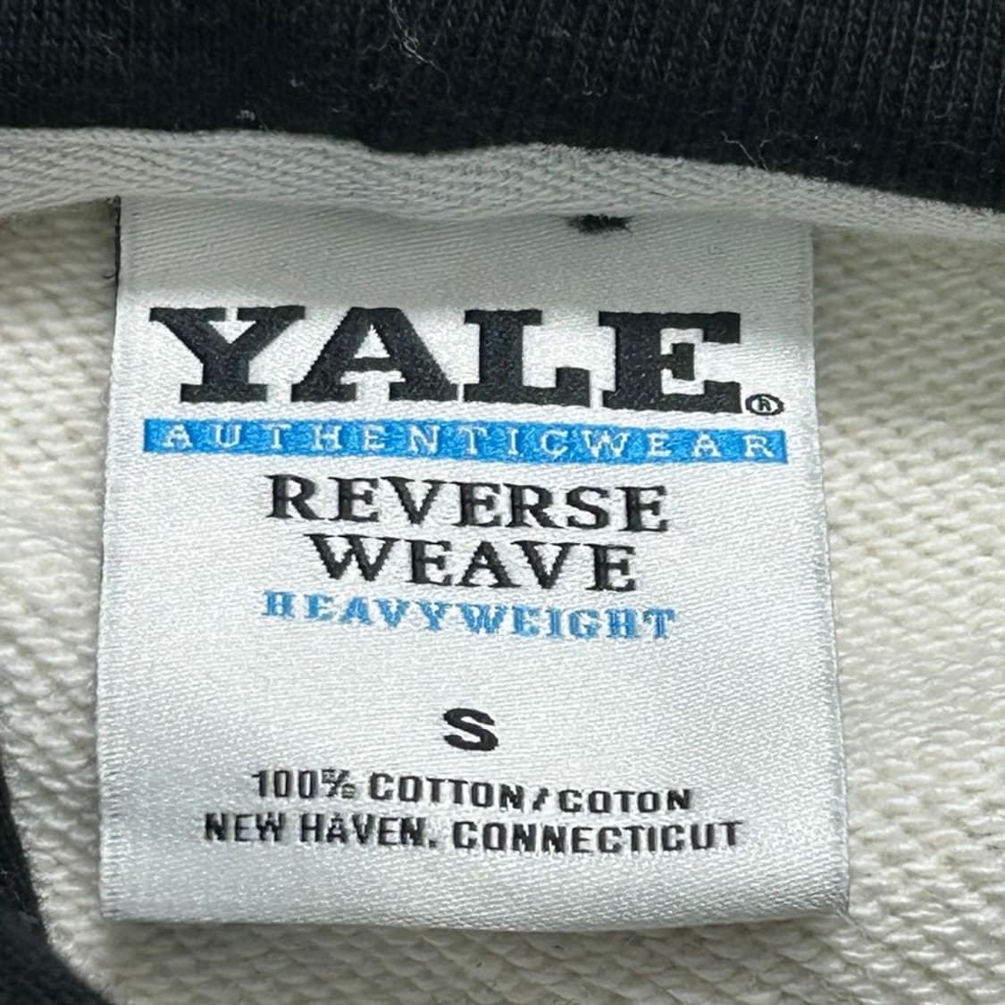 YALE 배색 후디 S 상품이미지5