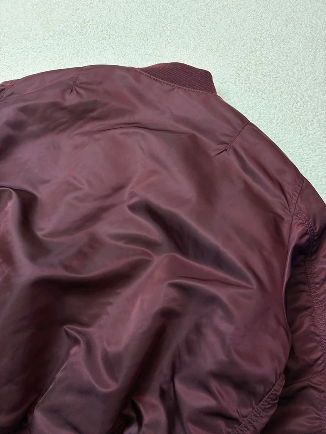 알파인더스트리 MA-1 봄버 플라이트 블루종 자켓 PN5876 상품이미지4