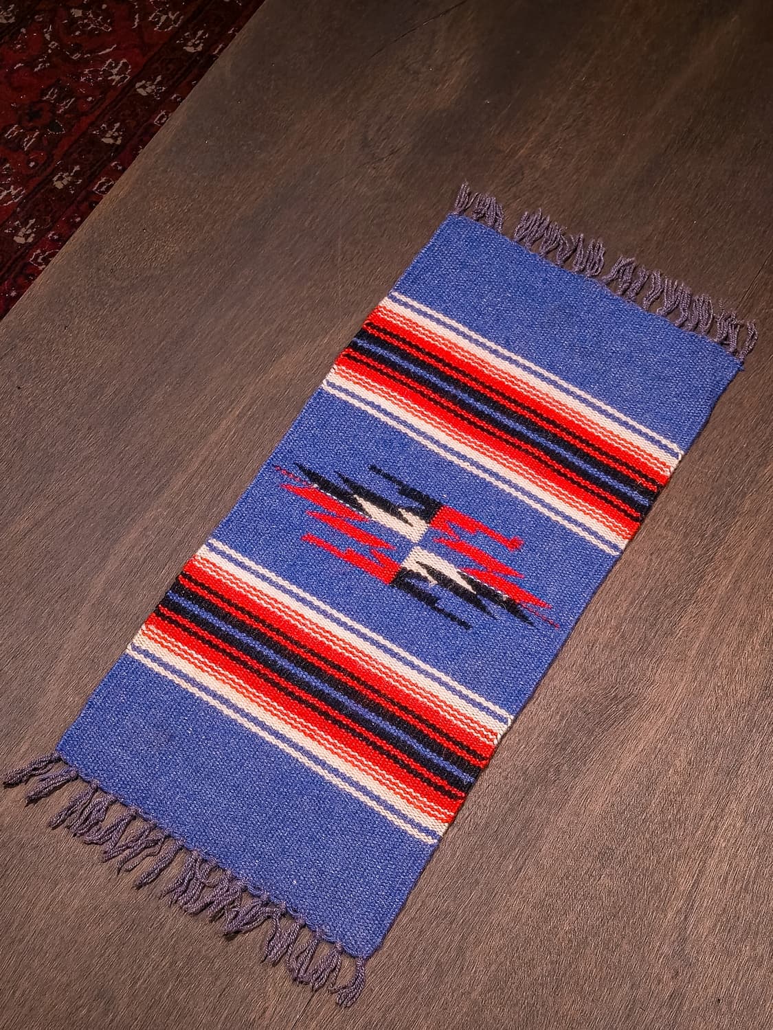 Vintage Native American Chimayo Rug 상품이미지3