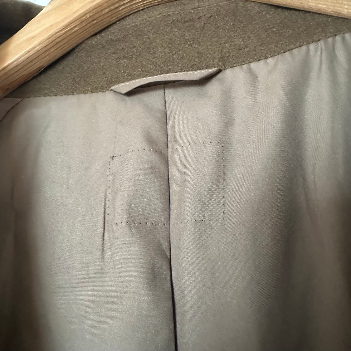 3 어나더오피스 캐시미어 혼방 롱코트 새상품 상품이미지3