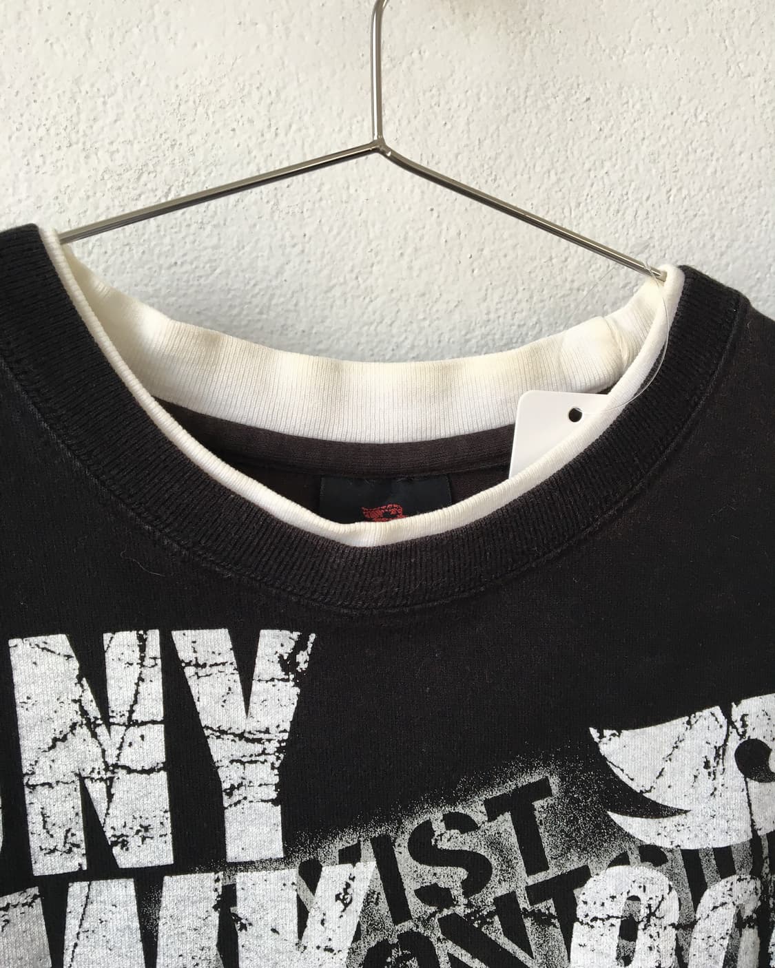 Lettering printing t shirt 상품이미지5