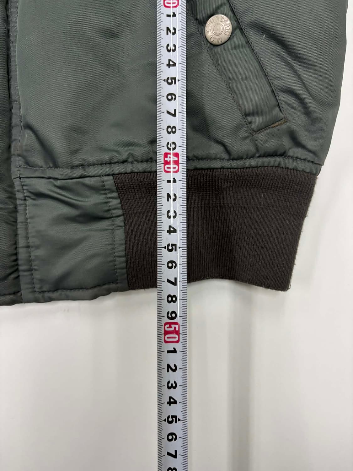 디젤 N2B 후드 퍼 숏 봄버 걸즈 패딩 자켓(M) 상품이미지9