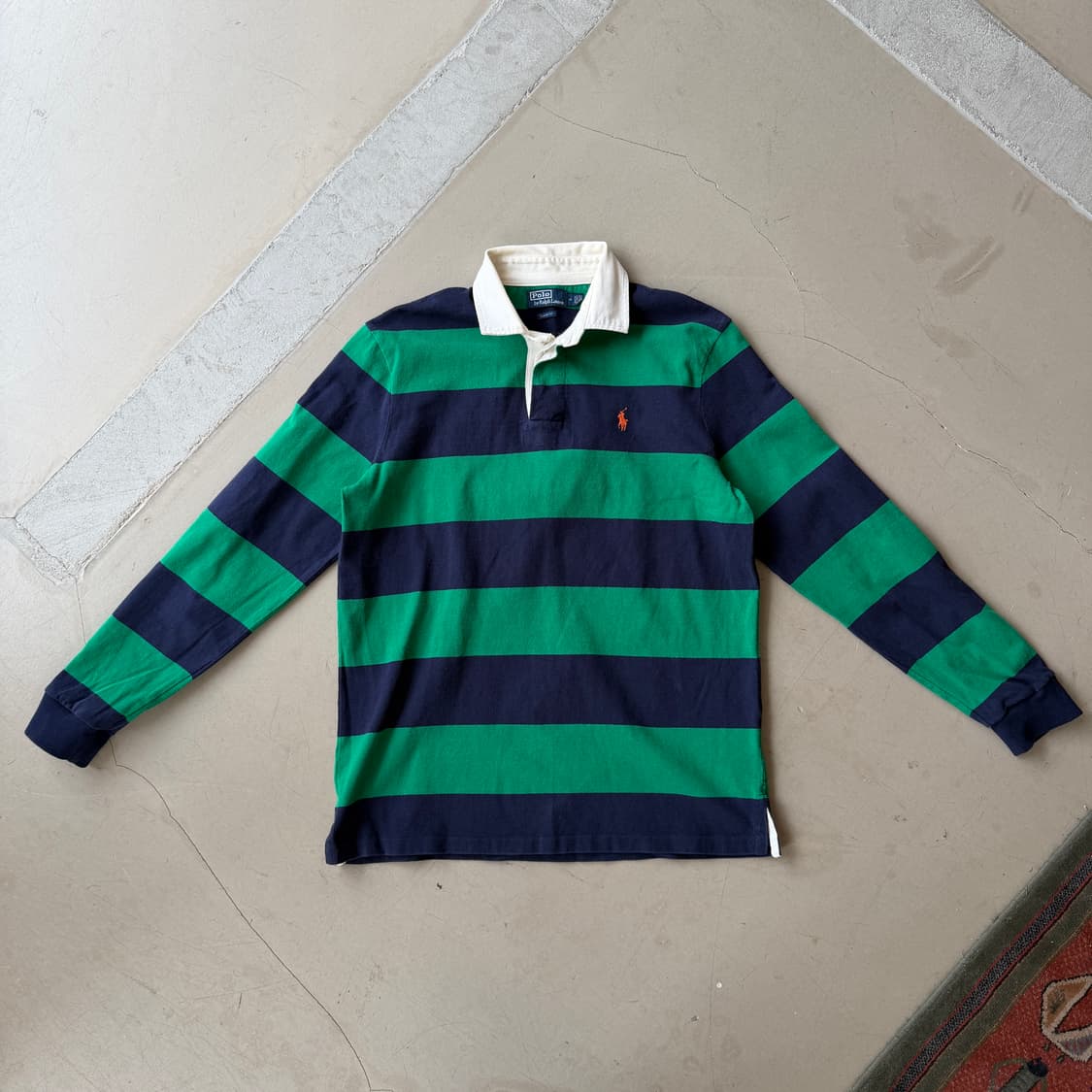 폴로 랄프로렌 스트라이프 럭비 셔츠 상품이미지1