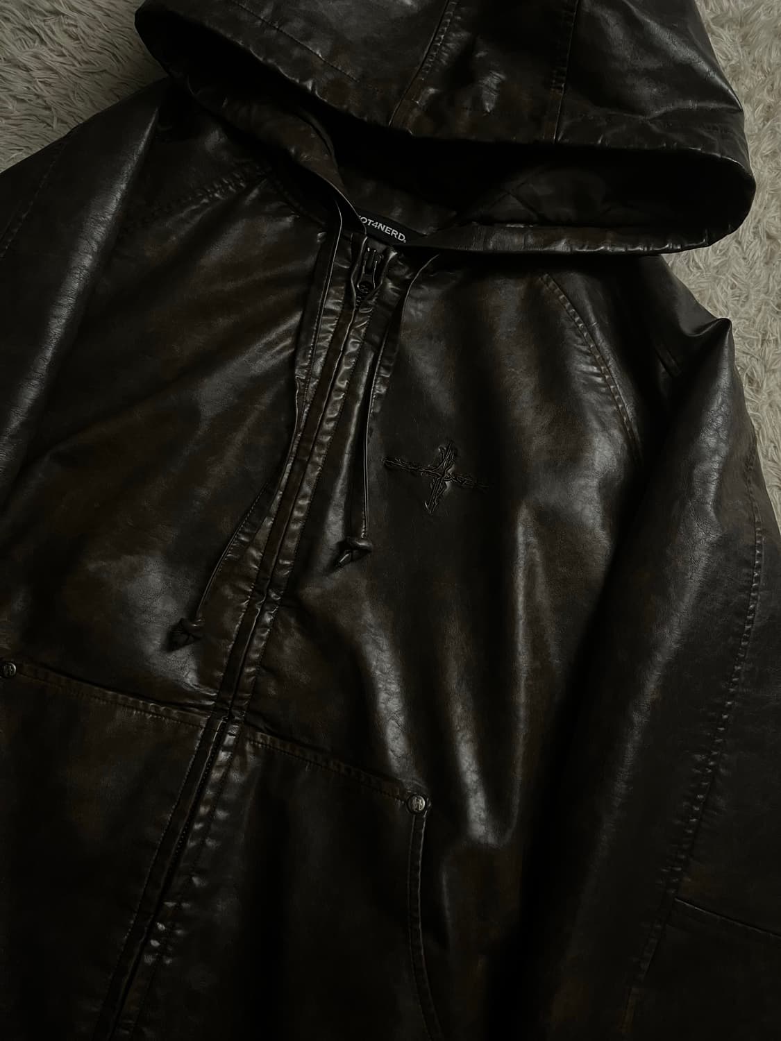 not4nerd leather jacket 상품이미지2