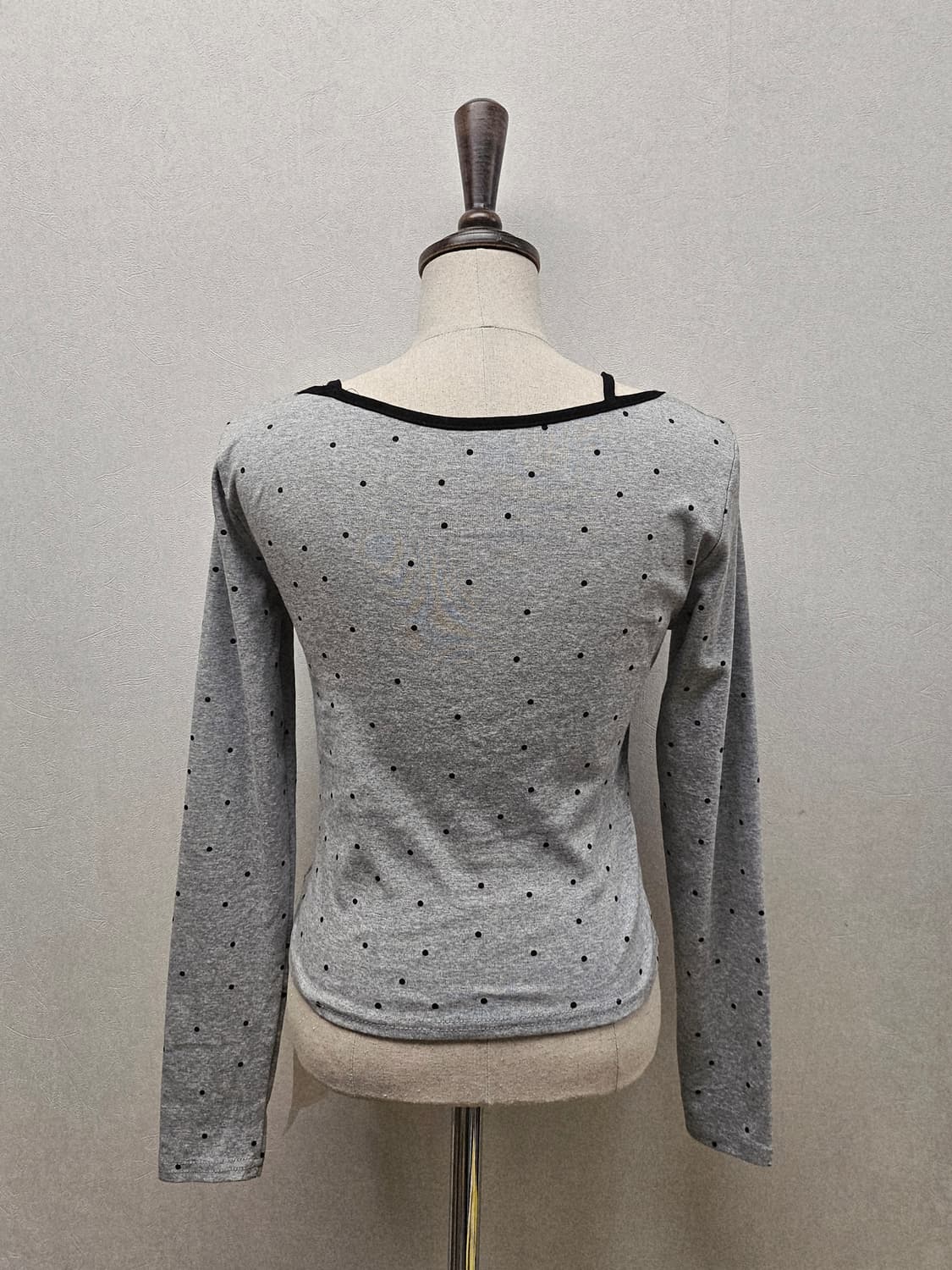 [새상품/택O] 발레코어 도트 리본 긴팔 LA POMME petit 감성 상품이미지9