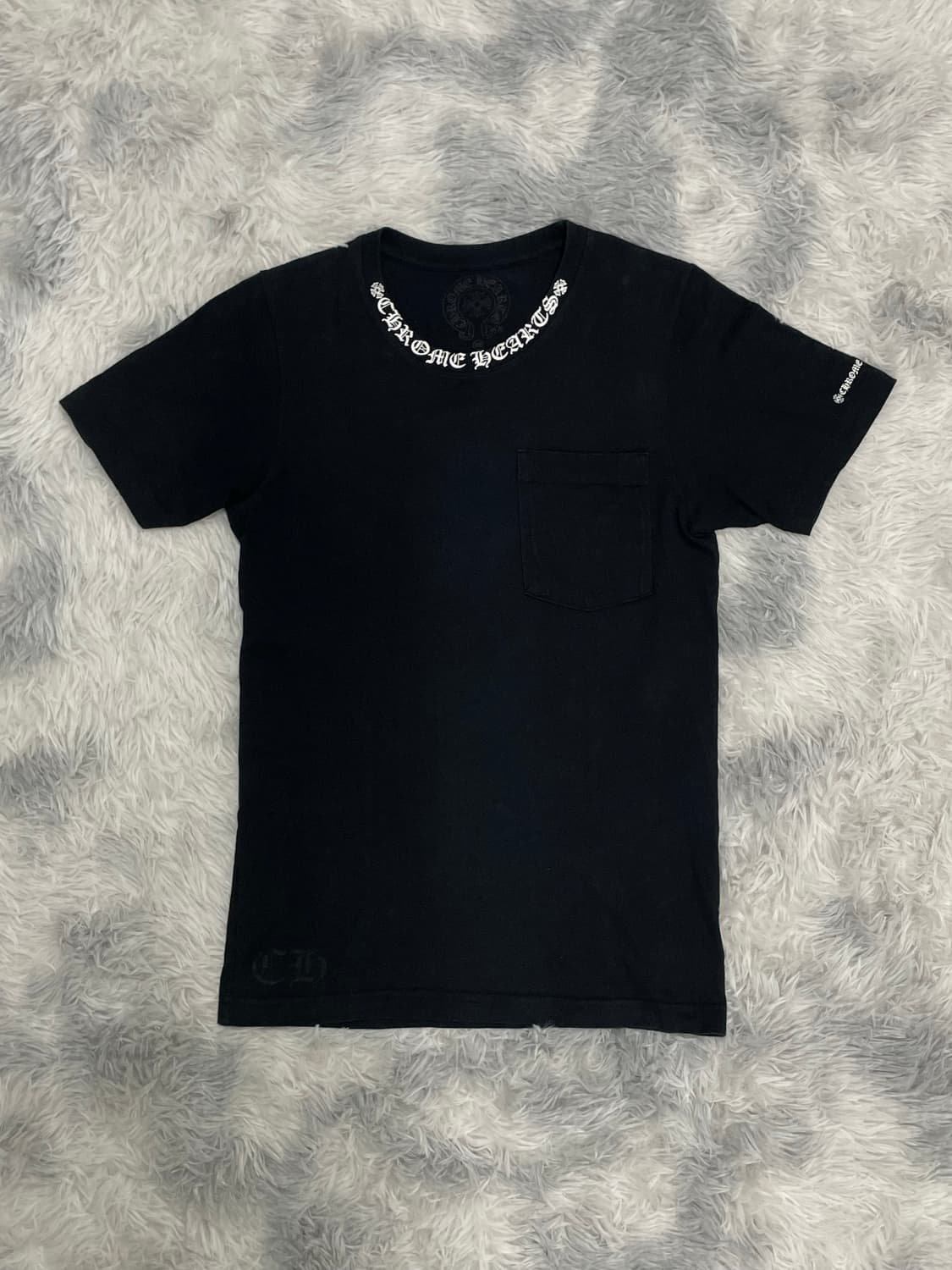 크롬하츠 숏슬리브 포켓 크루 넥라인 반팔 티셔츠 [XS] 상품이미지1