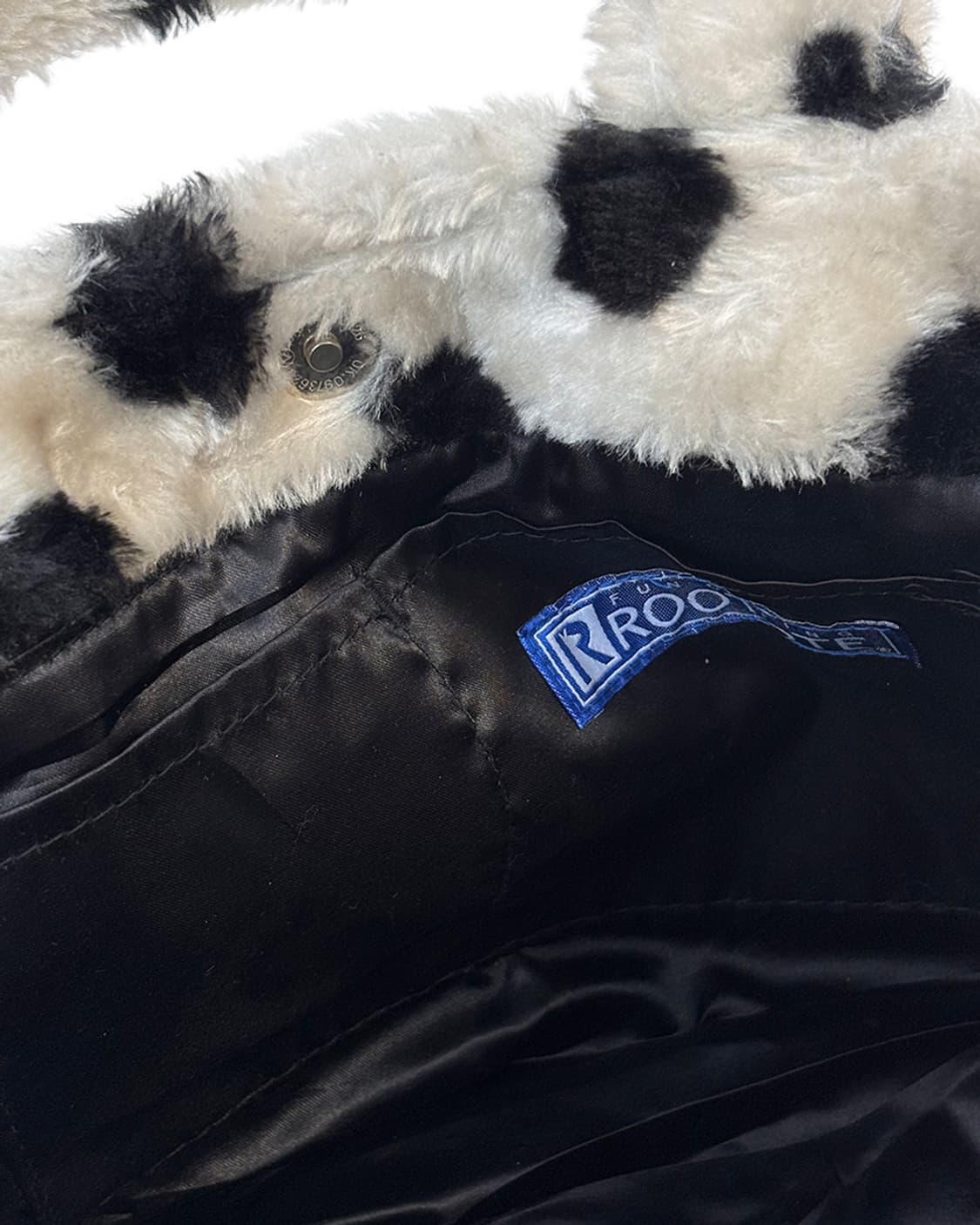 ROOTOTE big polka dot fake fur tote bag 상품이미지6