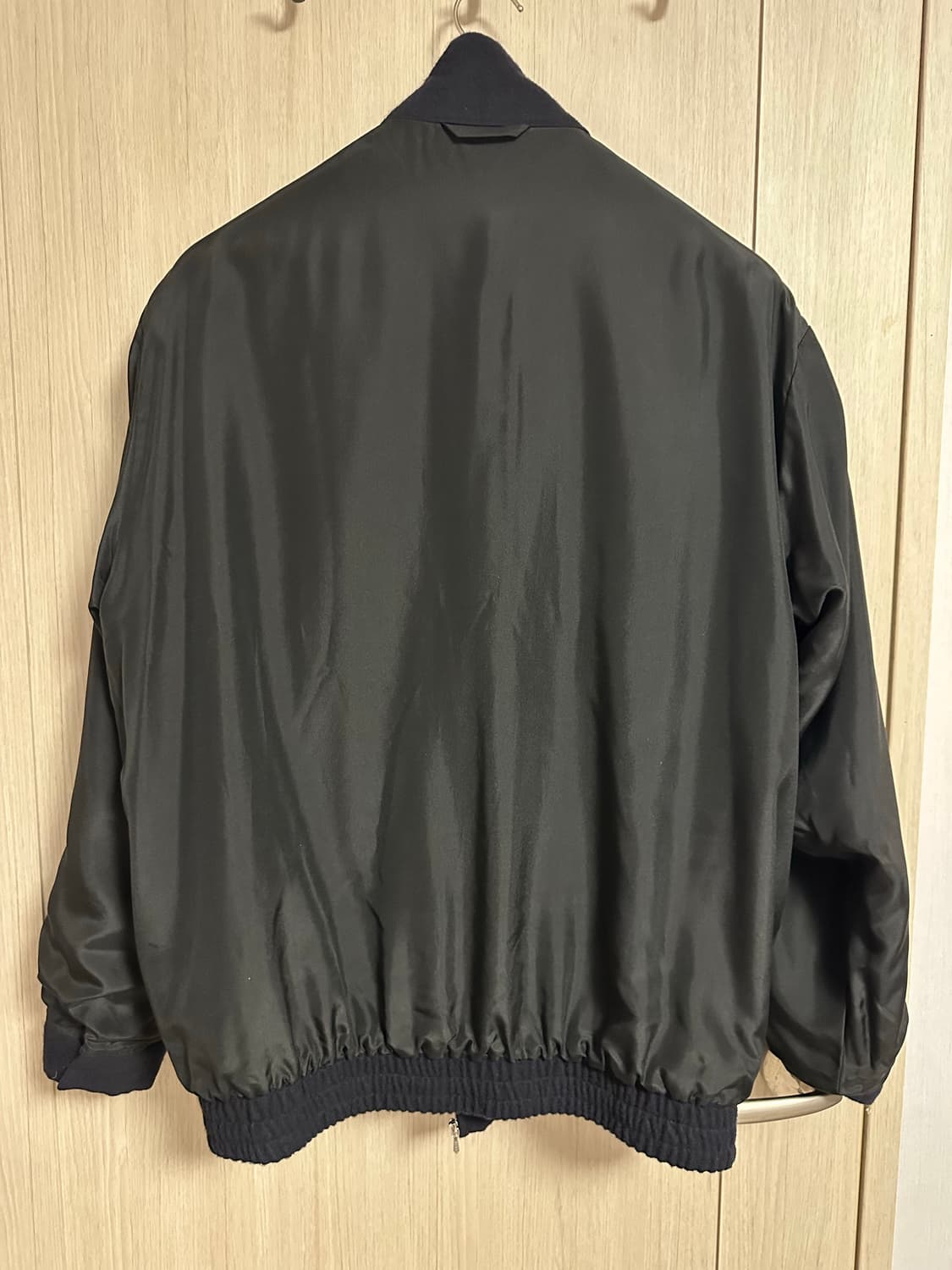 3size) comoli 22aw 캐시미어 트랙 자켓 네이비 상품이미지6