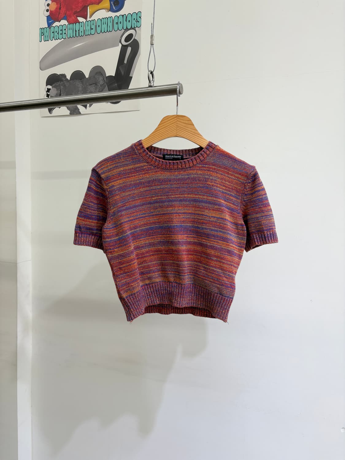 AMERICAN APPAREL (Made in USA) 니트반팔 상품이미지1