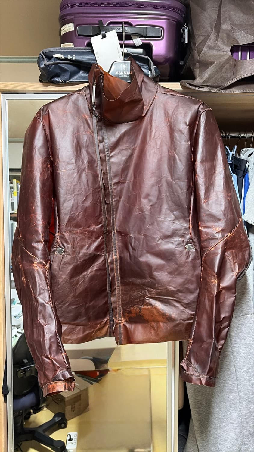 isaac sellam apparition leather jacket L 상품이미지4