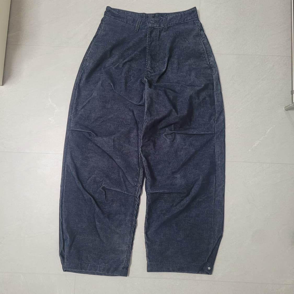 코듀로이 데님팬츠 인디고 S 상품이미지2