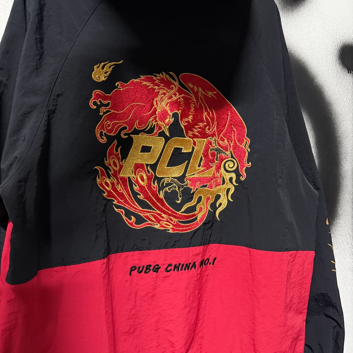 PUBG 배틀그라운드 챔피언스 리그 자수 매쉬 윈드브레이커 자켓 상품이미지7