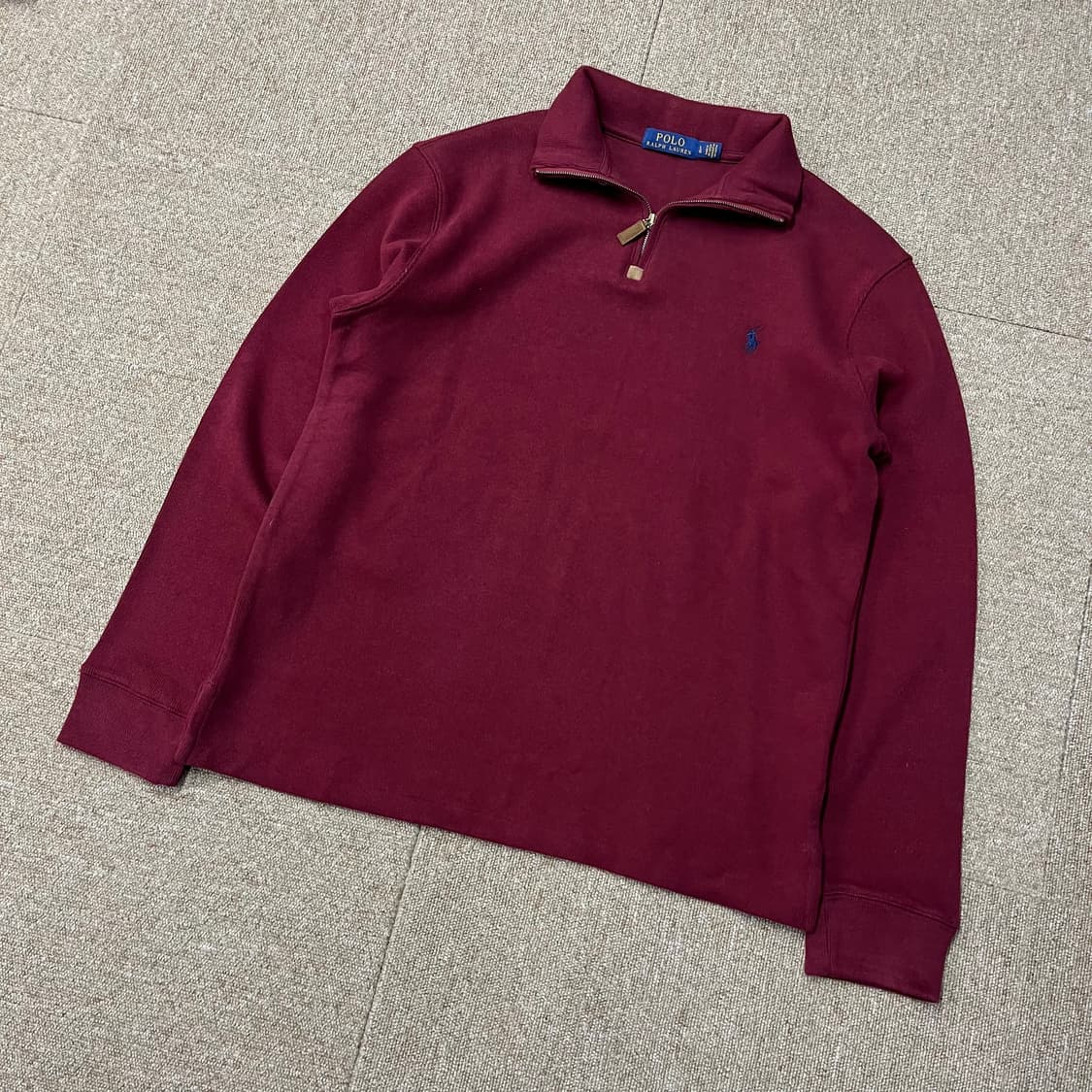 폴로 랄프로렌 반집업 맨투맨 상품이미지1