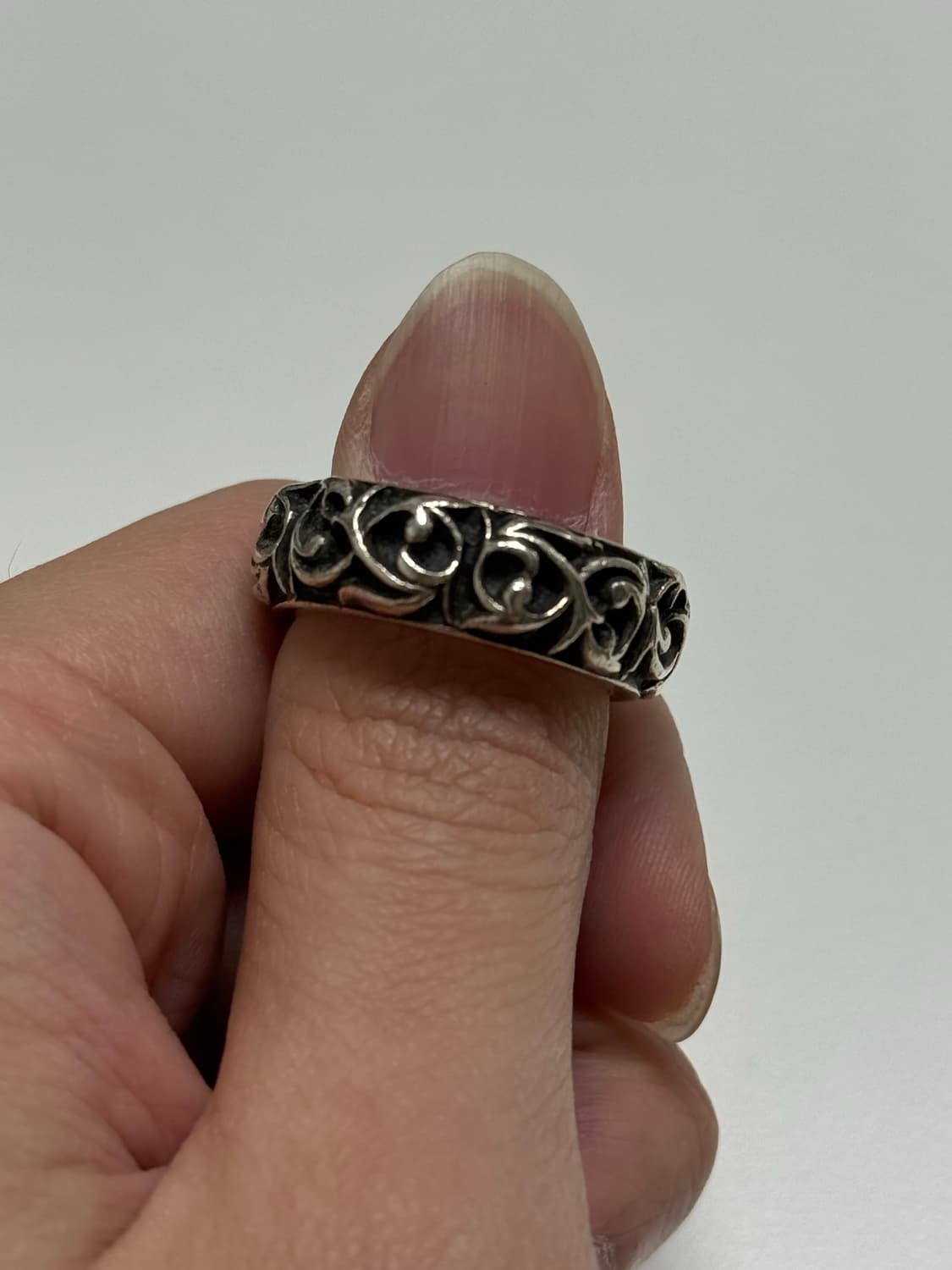 크롬하츠 이터니티 바인 밴드링 us9 인보이스O 상품이미지4