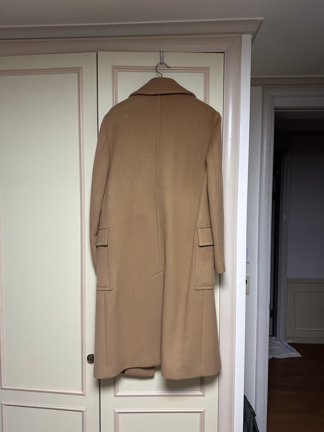 산드로옴므 카멜베이지 더블코트 105 상품이미지3