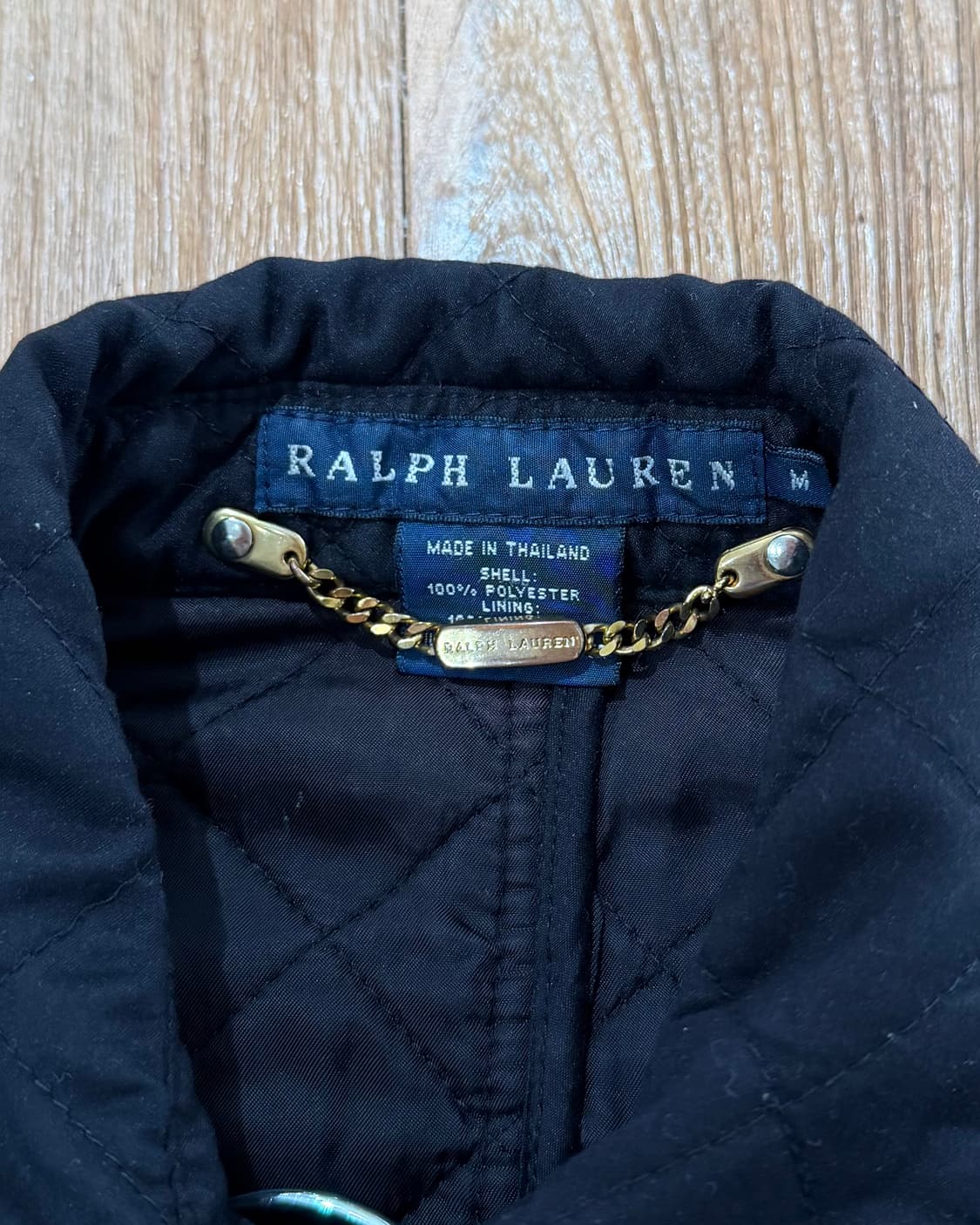 랄프 로렌 블랙 퀼팅 싱글 버튼 자켓 상품이미지8