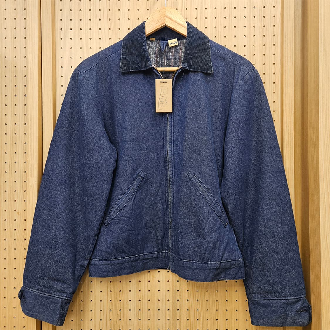 80s WRANGLER / 빈티지 랭글러 방한 데님 자켓 (34) 상품이미지1