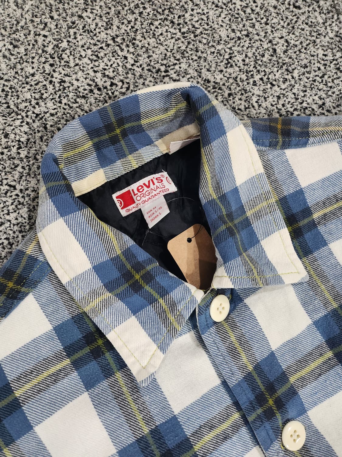 리바이스 체크 셔츠 상품이미지4