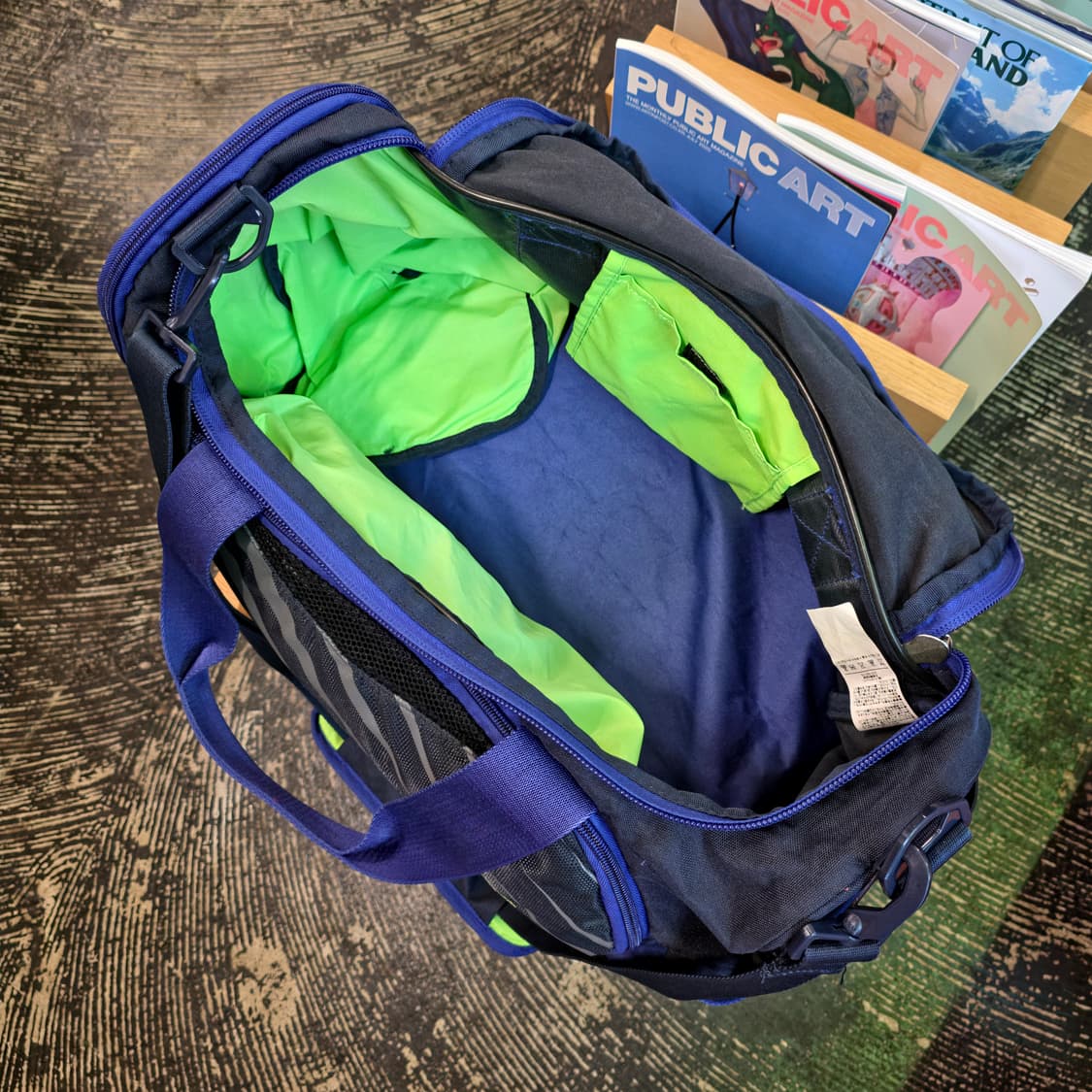 나이키 더플백 네이비/블루 상품이미지8