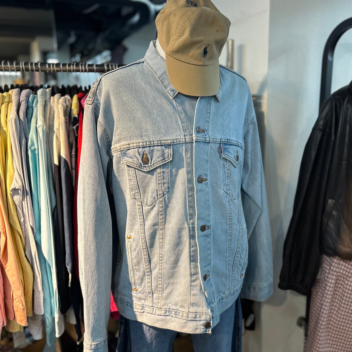 (USA MADE)Levi’s Denim Trucker Jacket 상품이미지1