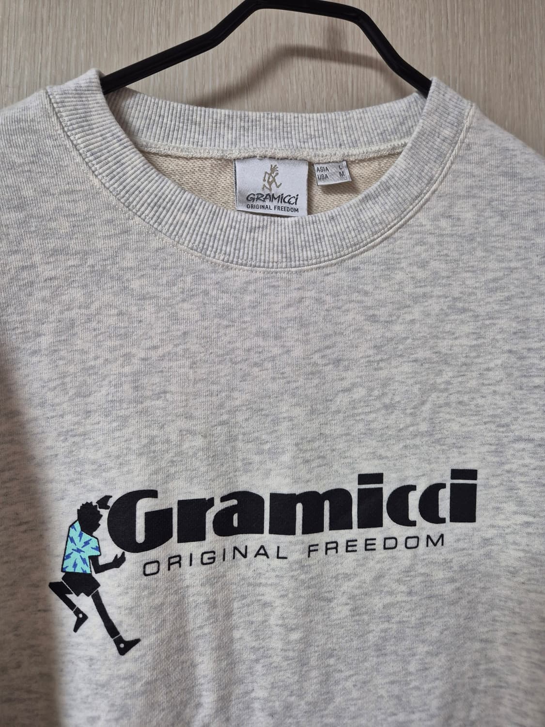 (23년) 그라미치  댄싱맨 스웨트 맨투맨 티셔츠 M 상품이미지4
